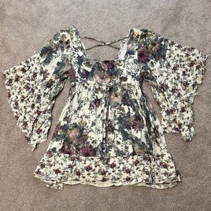 Free People Floral Boho Dress
